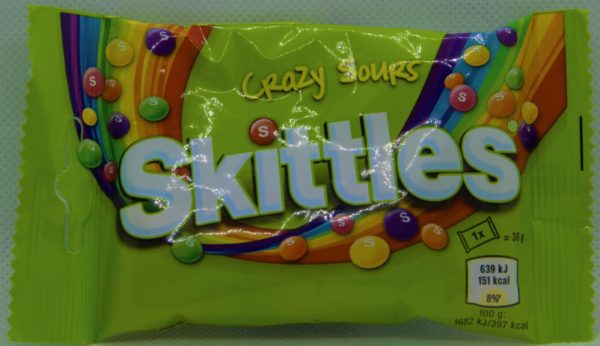 Skittles crazy sours