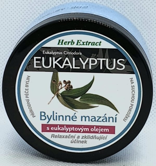 Bylinná masť eukalyptus