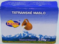 Tatranské maslo 250g Tami