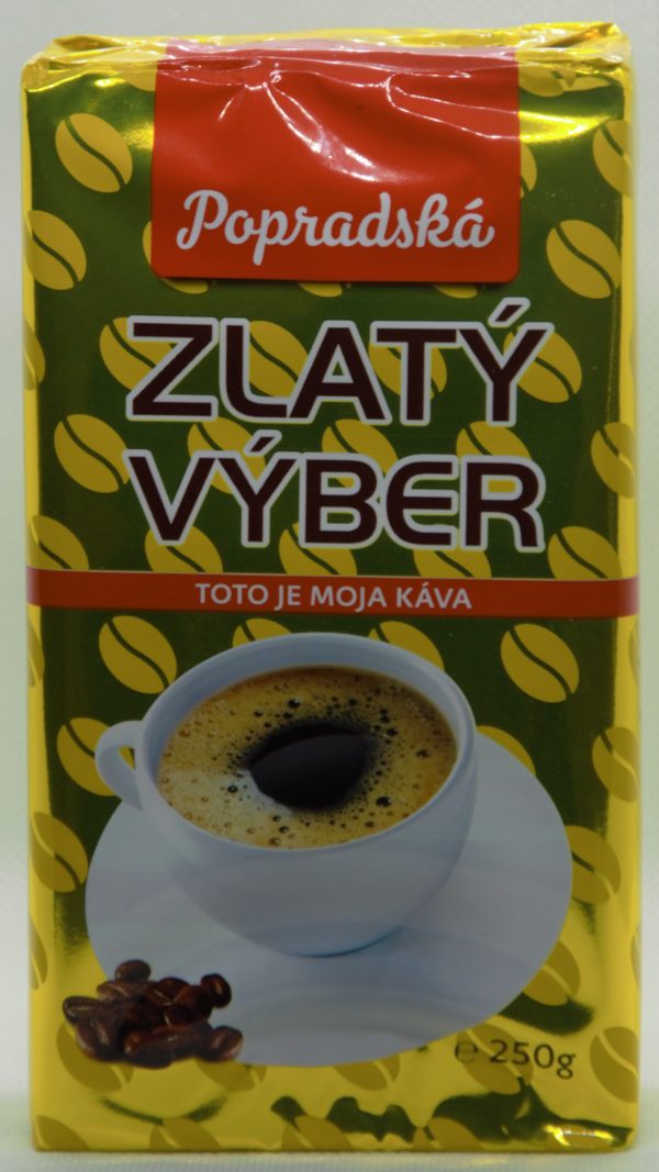 Popradská káva Zlatý výber