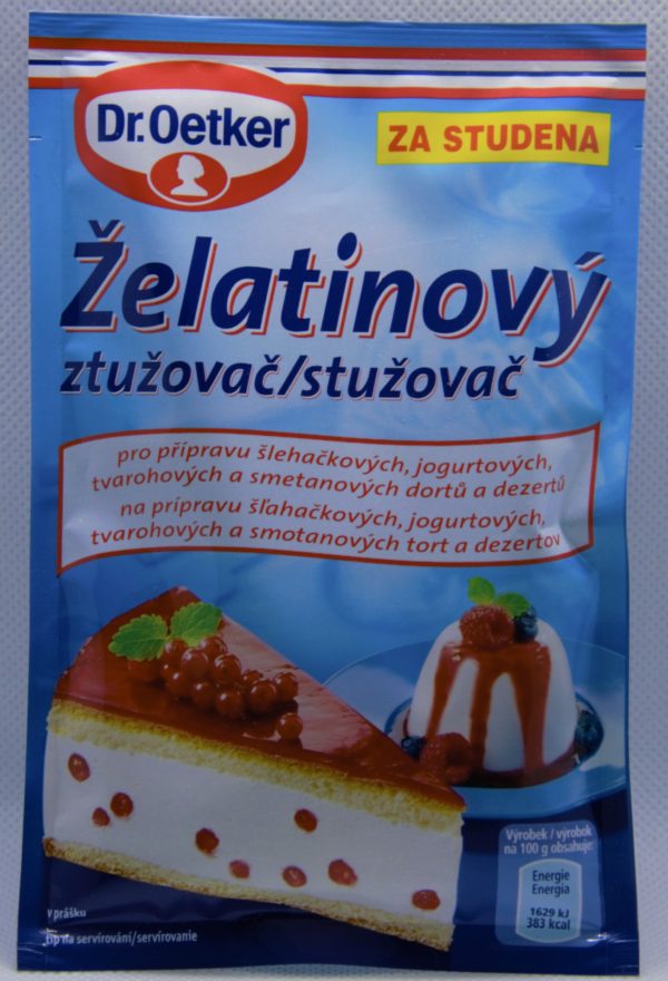 Želatínový stužovač