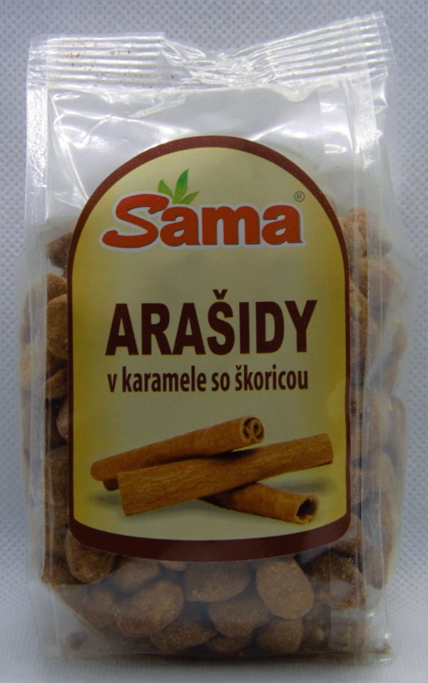 Arašidy škorica-karamel