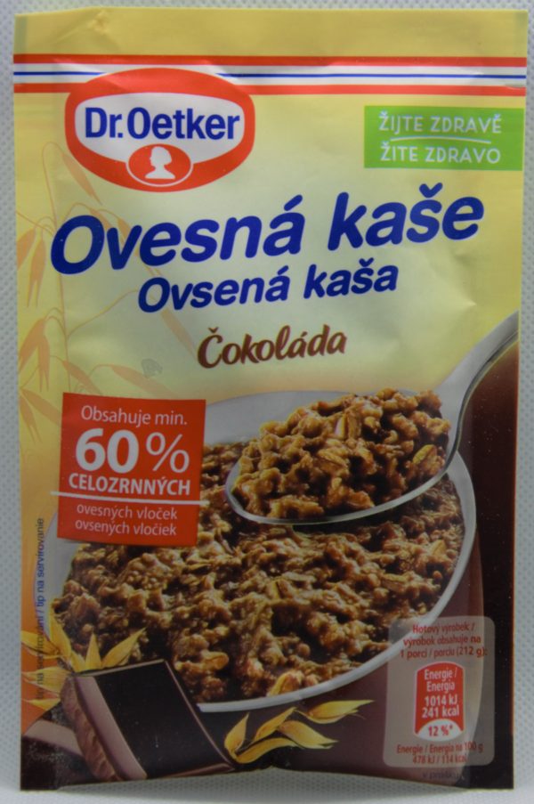 Ovsenná kaša čokoládová