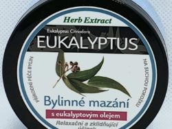 Bylinná masť eukalyptus