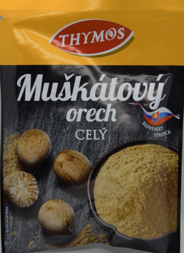 Muškátový orech celý