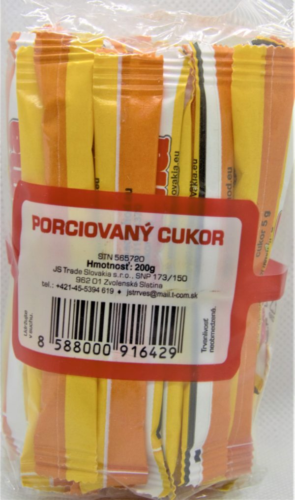 Porciovaný cukor