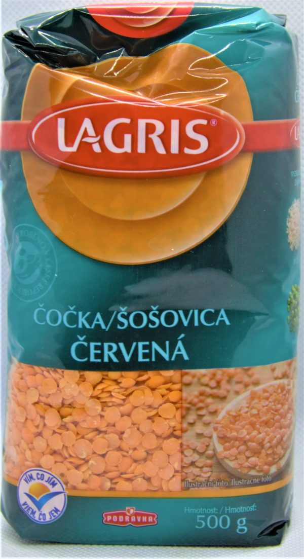 Šošovica červená