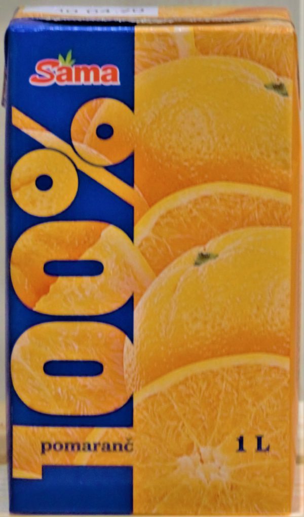 Šťava pomaranč 100% Sama