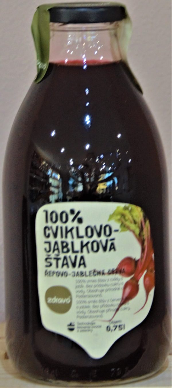 Cviklovo-jablková šťava 100%