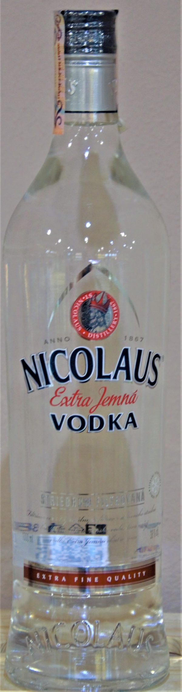 Vodka extra jemná Nicolaus