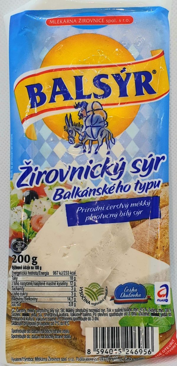 Balkánsky syr Balkan 200g