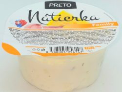 Nátierka Family cesn., syr 135g Preto