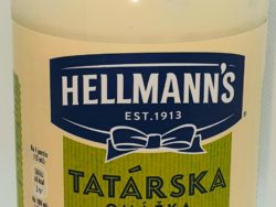 Tatar. omáčka Hellmanns 225ml