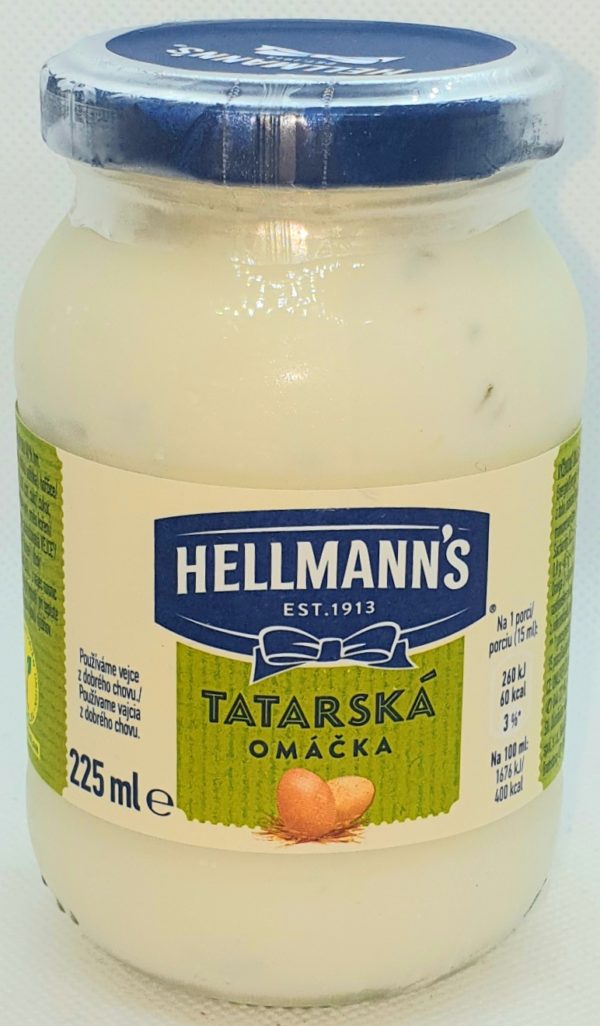 Tatar. omáčka Hellmanns 420ml